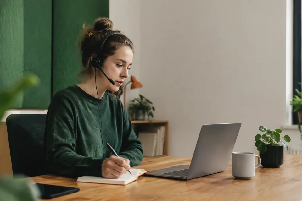 Aparte werkplek voor telefonisch advies